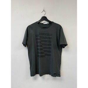 MINI Shirt Mens Medium Gray Automotive Graphic Crewneck Short Sleeve T-Shirt
